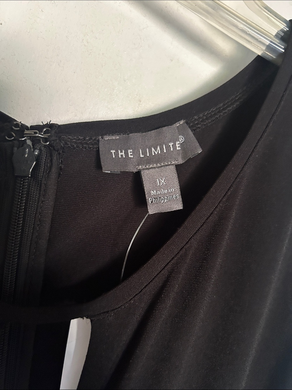 The Limited Black Jumpsuit with White Side Panels - Picture 2 of 4